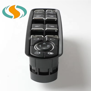 สวิตช์ควบคุมหน้าต่างหลักปุ่มไฟฟ้าการกำหนดค่าสูงพร้อมเลนช่วย7PP959858AE มันสำหรับปอร์เช่ - Product Image 4