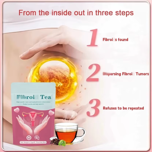 Teh Herbal Alami untuk Kesehatan Rahim Wanita, Suplemen Herbal Beraroma untuk Kesuburan, Kantong Teh Detoks Rahim - Product Image 5