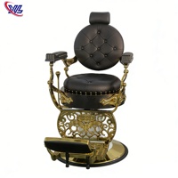 Fauteuil de Barbier Antique Robuste Xinman – Chaise de Coiffure pour Salon de Coiffure et Barbier