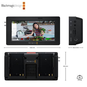 Blackmagic video Assist Hdr Monitor registratore oscilloscopio <span class=keywords><strong>BMD</strong></span> - Product Image 3