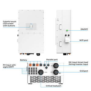 Deye Hoogspanning Hybride Omvormer 30kw 30000W 30kva SUN-30K-SG01HP3 -EU-BM3 Zonne-Energie Omvormer Zonder Accu - Product Image 3