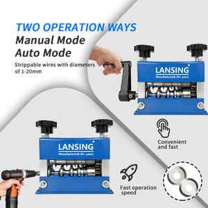 Pelacables Manual Portátil Pequeño para Uso Doméstico, Máquina Pelacables de 0.2-20 mm, Sin Necesidad de Energía Eléctrica - Product Image 1
