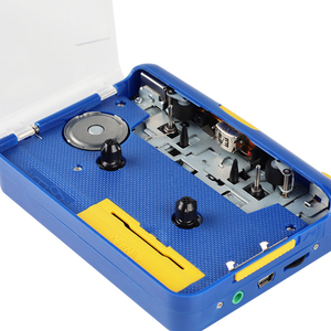 Máy nghe nhạc <span class=keywords><strong>cassette</strong></span> di động trong suốt màu hồng, bán trực tiếp từ nhà máy, có chức năng ghi âm, nhận đặt hàng ODM/OEM. - Product Image 5