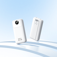 Benutzerdefiniertes Logo Powerbank 10000mAh 20000mAh Li-Polymer Tragbare OEM Flache Ultra Dünne Powerbank für iPhone