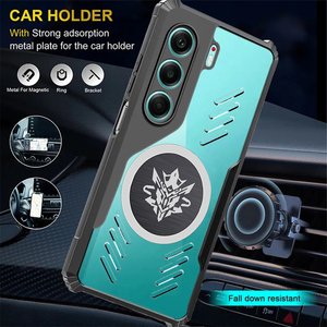 Custodia di Lusso con Dissipazione del Calore per <span class=keywords><strong>Tecno</strong></span> <span class=keywords><strong>Camon</strong></span> 40 Pro, Cover Antiurto con Airbag per <span class=keywords><strong>Camon</strong></span> 30 30S 20 18P 18 PRO 16 Premier - Product Image 4