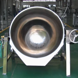 Nồi nấu gas công nghiệp hoàn toàn mới, thích hợp cho nhà hàng lớn, nồi lật công nghiệp - Product Image 2