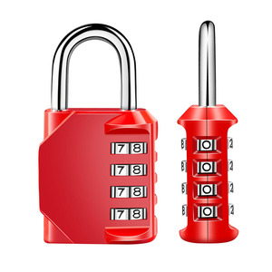 <span class=keywords><strong>Cadenas</strong></span> mécanique <span class=keywords><strong>à</strong></span> 4 chiffres avec mot de passe antivol réinitialisable et plusieurs couleurs <span class=keywords><strong>à</strong></span> <span class=keywords><strong>prix</strong></span> compétitif - Product Image 3