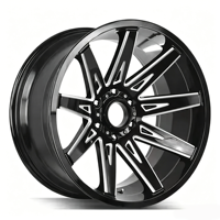 Jantes de voiture forgées de luxe pour SUV, tuning, noir brillant, 4x4, tout-terrain, 18, 19, 20, 21, 22 pouces, 6x139.7, pour Range Rover, Cayenne, Mercedes GLS