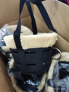 Horshi Confort : Muselière de pâturage avec licol, en gros, muselières de pâturage rembourrées en polaire pour chevaux - Product Image 4