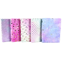Peluche de qualité supérieure beau rose A5 Kawaii cahier doux paillettes journal livre manuel Journal pour les filles doux souvenirs