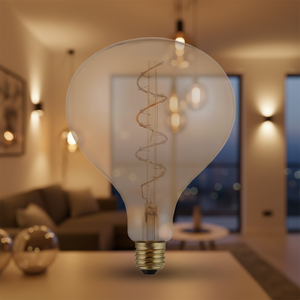 Bombilla Esférica Edison R160 <span class=keywords><strong>E27</strong></span> LED de Filamento <span class=keywords><strong>4W</strong></span>, Luces Colgantes Decorativas de Gran Tamaño para Interiores - Product Image 5