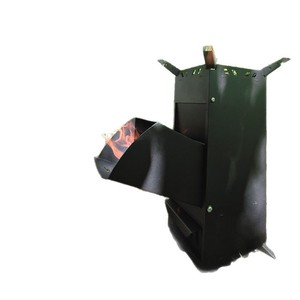 Estufa Portátil para Acampar, Hacer Picnic, Cocinar, Viajar en Auto, Estufa <span class=keywords><strong>de</strong></span> <span class=keywords><strong>Leña</strong></span> Plegable para Exteriores, Estufa Cohete - Product Image 4