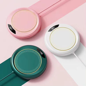 Kustom Logo USB kantor hadiah rumah pintar keramik penghangat cangkir pemanas bantalan pemanas kontrol suhu air cangkir kopi <span class=keywords><strong>Set</strong></span> - Product Image 6