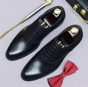 Zapatos de fútbol de cuero para hombre, zapatos italianos de cuero, zapatos de seguridad de cuero para hombre - Product Image 3