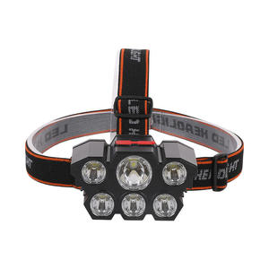 Linterna Frontal Recargable Potente al por Mayor para Pesca, Linterna LED para Cabeza, Faros Delanteros para Camping, Antorcha de Caza, Linternas Frontales para Senderismo - Product Image 1