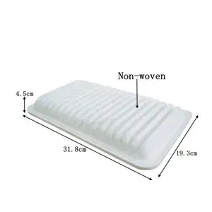 Environmental White Non Woven Fabric 17801-21030 Air Purifier Filter Intake For Toyota