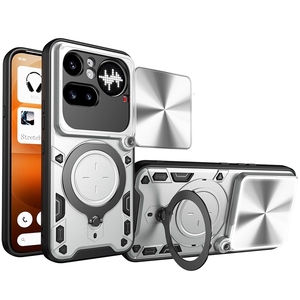 Custodia Protettiva Antiurto di Lusso all'Ingrosso con Protezione per Obiettivo Fotocamera per <span class=keywords><strong>Nothing</strong></span> Phone 4A Pro - Product Image 1