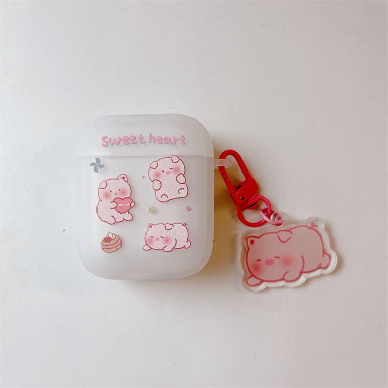 Blanc-pour Airpods 1/2