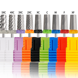 ดอกสว่านเจียรเล็บ 3/32"5 in 1 ทำจากทังสเตนคาร์ไบด์ รุ่น 5XC 3XC สำหรับเจียรอะคริลิก เจล ขัดเงา ใช้สำหรับทำเล็บที่ร้านเสริมสวยหรือที่บ้าน - Product Image 1