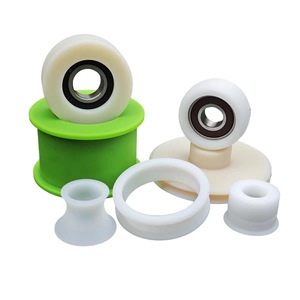 Ruota <span class=keywords><strong>in</strong></span> <span class=keywords><strong>Plastica</strong></span> CNC Grande e Piccola con Cuscinetto, Rullo per Profilo <span class=keywords><strong>in</strong></span> Alluminio a V, Puleggia per Cinghia - Product Image 5