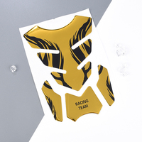 Autocollant décoratif flexible à motif personnalisé, autocollant graphique de haute qualité pour réservoir de carburant de moto