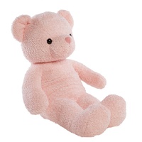 Vente flash : ours en peluche de luxe chinois de 140 cm avec rembourrage en coton PP