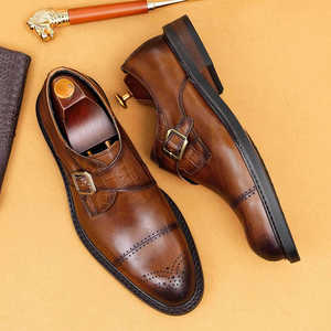 Chaussures en cuir formelles imperméables pour hommes, nouveau style printemps 2026, pour le bureau et usage professionnel - Product Image 2