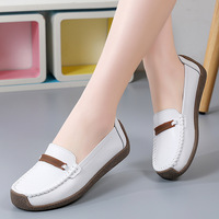Chaussures confortables printemps-automne, souples, sans plateforme, pour femmes d'âge moyen, usage quotidien