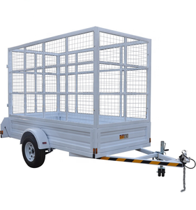 Remorques à benne basculante à essieu robuste 5x8 Remorque à essieu unique - Product Image 4