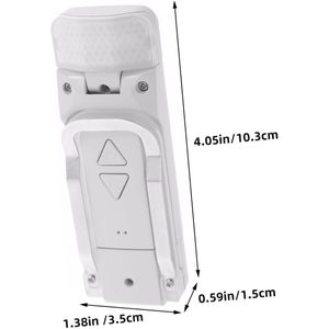 Clip-On LED Reading Light White <b>USB</b> Rechargeable Portable Book <b>Lamp</b> Adjustable Brightness Three Color Mode - Product Image 2