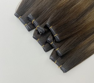 Cabello Humano Ruso de 20 Pulgadas, Cabello con Cutícula Extra Plana y Alineada, Producto de Cabello en Capas, Triple Trama Genius Weft - Product Image 1