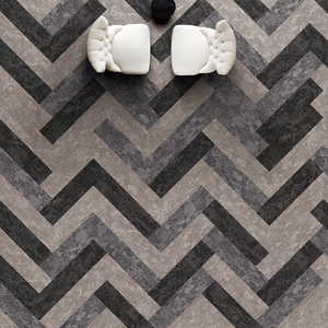 Nhà Máy Bán buôn 25x100cm 100% Polyester <span class=keywords><strong>PVC</strong></span> hiện đại hình học văn phòng gạch Thảm nhiệm vụ nặng nề Modular không thấm nước antifouling vật nuôi - Product Image 4