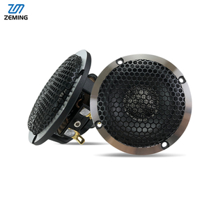 Altavoz de Rango Medio para Auto de 3.5 Pulgadas con Cono de Papel, Impedancia de 4 Ohmios, Potencia Pico de 80W, Alta Sensibilidad, Unidad de Audio de Alta Fidelidad en Negro o Rojo - Product Image 1