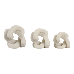 Scultura decorativa moderna a forma di nodo, ornamenti eleganti per bagno, ufficio, scrivania, soggiorno, decorazioni eleganti - Product Image 5