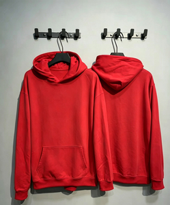 เสื้อฮู้ดดี้โอเวอร์ไซส์ผ้าฝ้ายหนานุ่ม 100% สไตล์สตรีทแวร์สำหรับผู้ชาย เสื้อผ้าขายส่งสำหรับฤดูหนาว เสื้อฮู้ดดี้และเสื้อสเวตเชิร์ต - Product Image 4