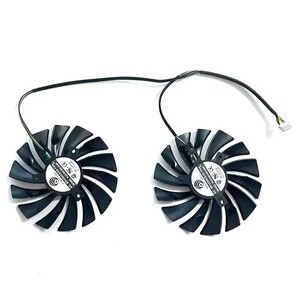 ใหม่ล่าสุดพัดลม GPU 380 390 R9 4PIN PLD10010S12HH 95มม. สำหรับ MSI <span class=keywords><strong>Radeon</strong></span> R9 390 R9 380 R7 370 RX <span class=keywords><strong>470</strong></span>การ์ดกราฟิกสำหรับเล่นเกมระบายความร้อน - Product Image 3