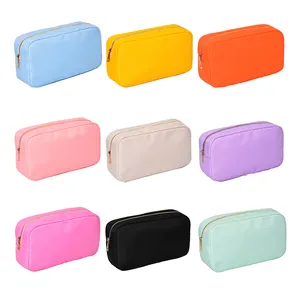 2022 Custom Logo Cosmetic Bag Private Label Custom Makeup Bag Cases Pouch Set Make Up Bags With Personal Logo