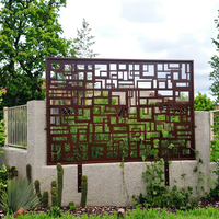 Prix d'usine, conception personnalisée OEM, clôture en métal découpée au laser décorative résidentielle, panneaux de clôture de jardin, panneaux muraux durables