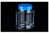 Bocal en Plastique Transparent à Col Large, Étanchéité Alimentaire, Vente Directe Usine, pour l'Emballage de Bonbons, Biscuits, Gelées, Chocolats