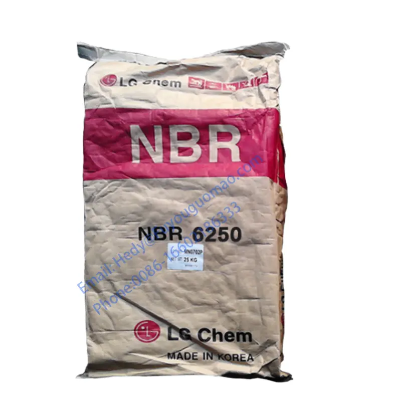 Murah Kualitas Tinggi Baik NBR LG6250/Nitril Butadiena Karet NBR LG 6250 NBR Bahan Baku/Karet Sintetis