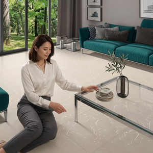 Nexa Crema Soft Matt Porcelain Tiles 60x120cm Carving Floor <b>Wall</b> for Premium Interior Projects - Product Image 5