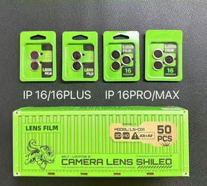 Protecteur d'Objectif en Verre Trempé Haute Transparence Eagle Eye pour Appareil Photo de Téléphone Portable pour <span class=keywords><strong>iPhone</strong></span> 16 15 14 13 12 11 Pro Max - Product Image 4