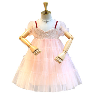 open lace back dress Audrey Tea Party Corset Dress Pre-Order / Xs main image 1
