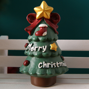 2025 New Mini Nhựa Giáng Sinh Trang Trí Món Quà Kid Đồ Chơi Santa Claus Giáng Sinh Bức Tượng Động Vật Elk Giáng Sinh Trang Trí Máy Tính Để Bàn Trang Trí Nội Thất - Product Image 4