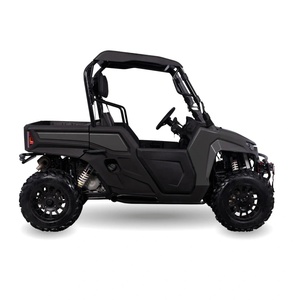 HISUN 550cc EFI UTV 4x4 <span class=keywords><strong>Véhicule</strong></span> <span class=keywords><strong>utilitaire</strong></span> tout-terrain <span class=keywords><strong>avec</strong></span> toit et pare-brise, chariot agricole professionnel 4x4 <span class=keywords><strong>avec</strong></span> blocage de différentiel - Product Image 3