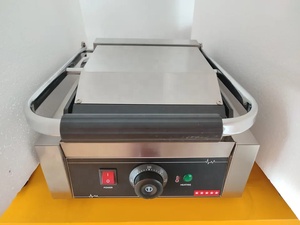 Machine de <span class=keywords><strong>cuisson</strong></span> commerciale antiadhésive, grille électrique <span class=keywords><strong>Panini</strong></span> à vendre - Product Image 3