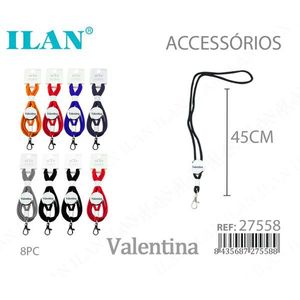 Ilan <b>Lanyard</b> 45Cm Personalized Accessory 8Pc Set - Product Image 3