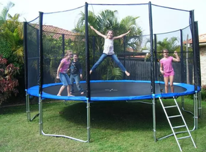 High Quality Amusement Park Playground Outdoor <strong>Trampoline</strong> Child-safe <strong>Trampoline</strong> With Fenced Roof Gym Fitness <strong>Trampolines</strong> - Product Image 6
