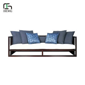 Muebles de Sofá para Vestíbulo de Hotel de Estilo Chino Personalizados de Fábrica, Clásicos y Modernos - Product Image 6