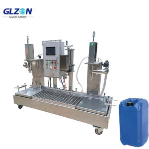 Système de remplissage et de bouchage de liquide à <span class=keywords><strong>grande</strong></span> vitesse pour jerricans, conteneurs et canettes de style F 18L - 30L - Product Image 1